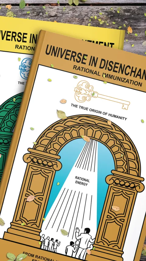 Official cover of Volume 11 of Universe in Disenchantment, revealing the human return to the Rational World and the end of suffering.

